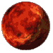 rotating Venus planet